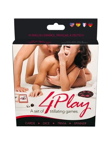 4PLAY SET DE JUEGOS. 4PLAY SET DI GIOCHI. ES / EN / DE / FR