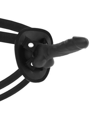 IMBRACATURA COCK MILLER + COCKSIL DENSITA'' SILICONE ARTICOLABILE NERO 13 CM