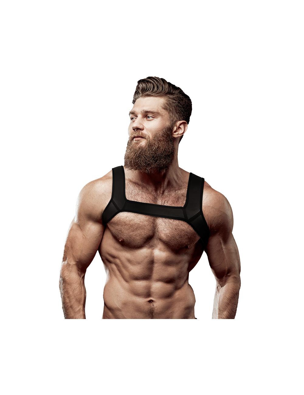 FETISH SUBMISSIVE ATTITUDE - NEOPRENE SPORT MEN HARNESS SIZE M