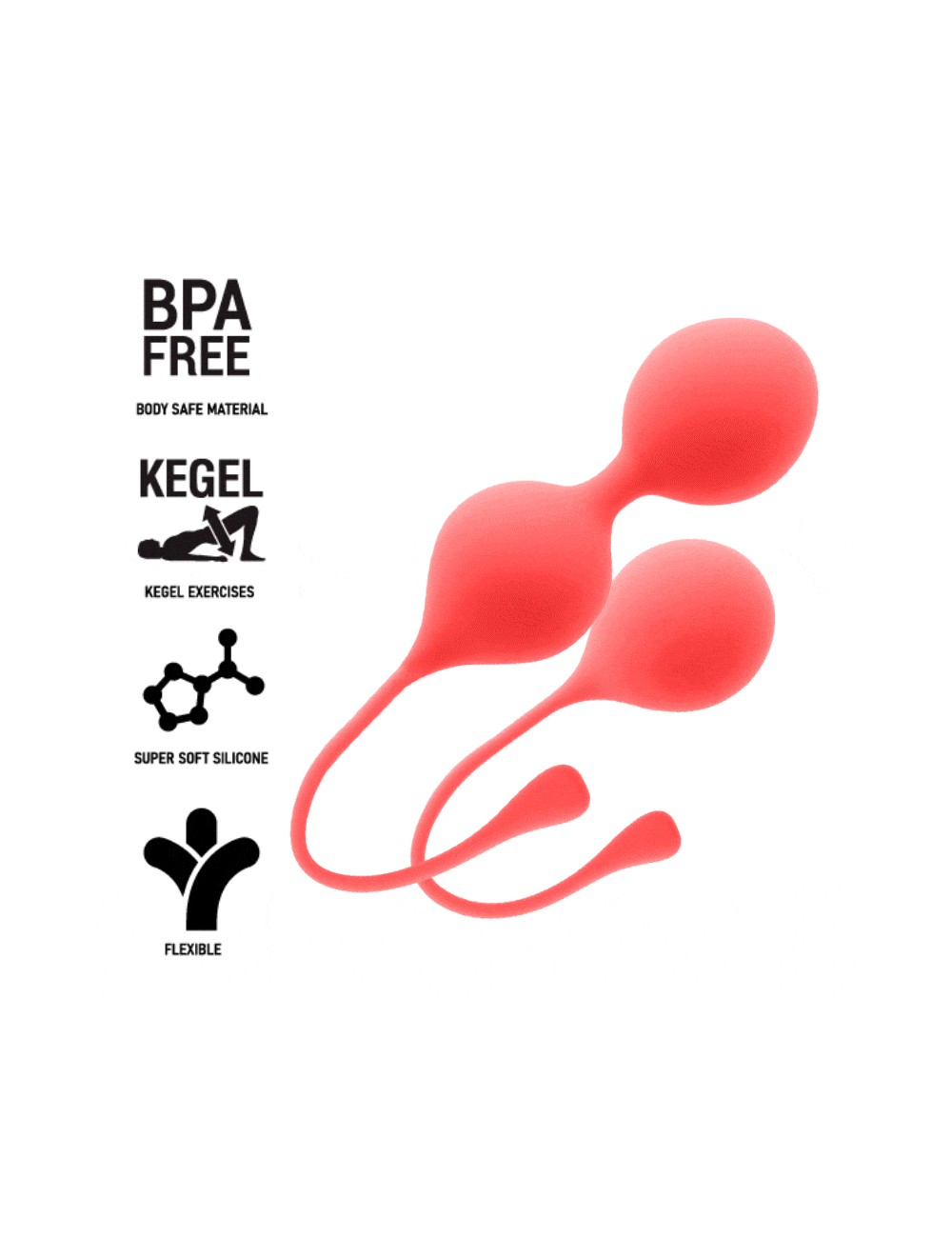 INTENSO - CONFEZIONE PERLINE KEGEL KENDALL ROSSO INTENSO - CONFEZIONE PERLINE KEGEL KENDALL ROSSO
