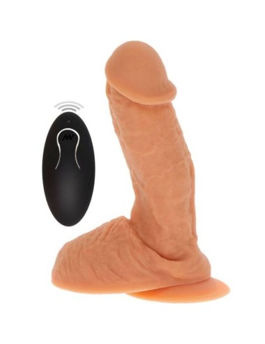 OTTIENI REALE - PELLE DILDO VIBRANTE IN SILICONE