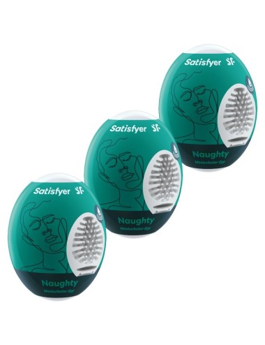 SATISFYER 3 UOVA MASTURBATORE - CRICCO