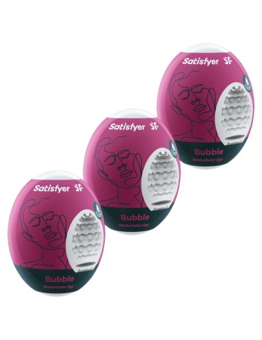 SATISFYER 3 UOVA MASTURBATORE - BOLLA