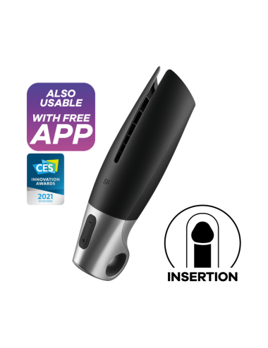 MASTURBATORE SATISFYER POWER - NERO