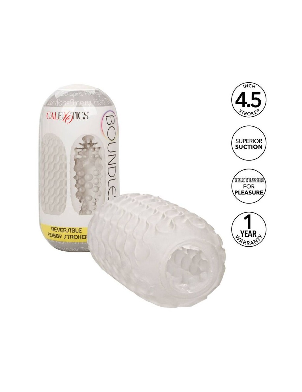 CALIFORNIA EXOTICS REVERSIBLE NUBBY STROKER