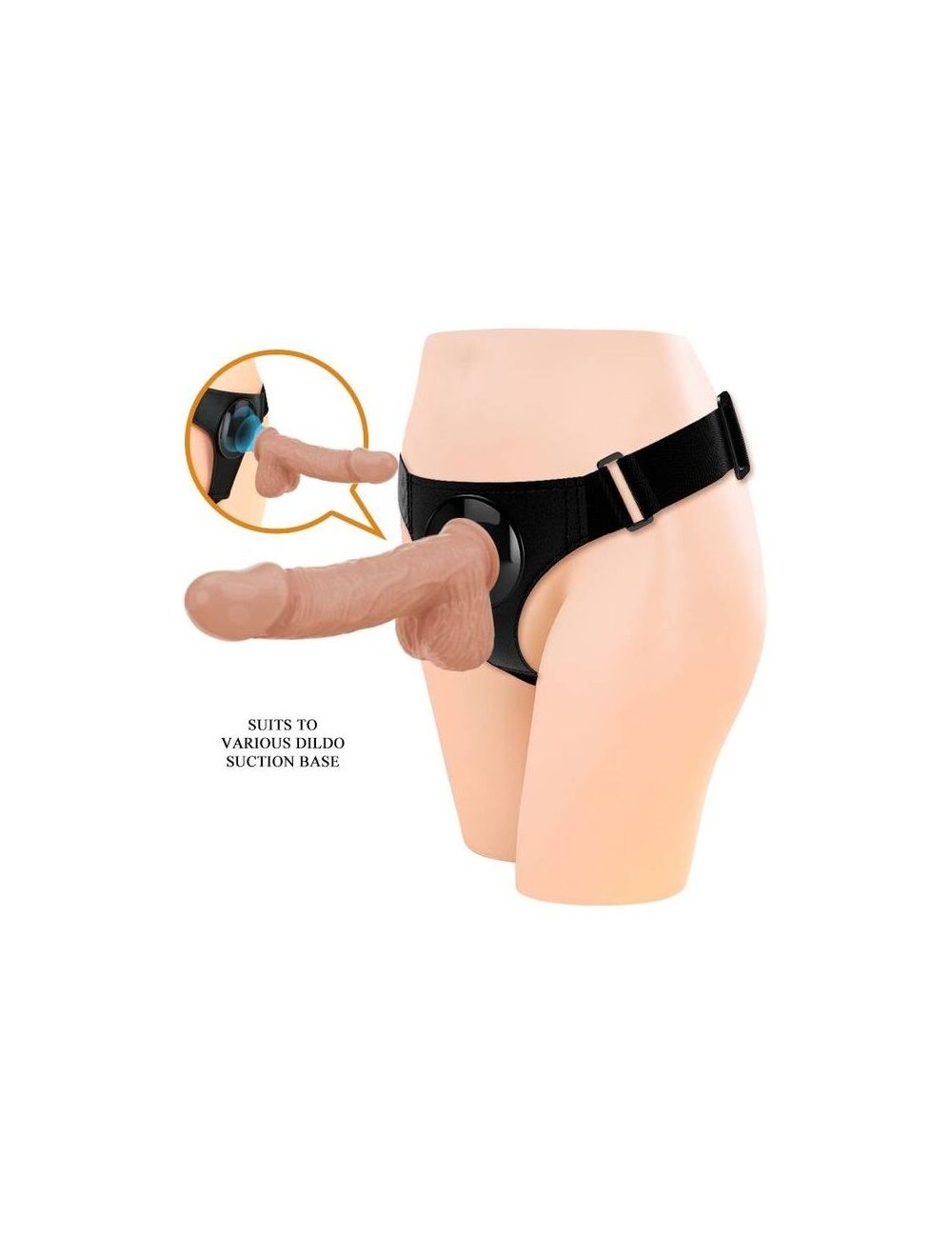 PRETTY LOVE - HARNESS SLIP IMBRACATURA UNIVERSALE CON DILDO JERRY 21 PRETTY LOVE - HARNESS SLIP IMBRACATURA UNIVERSALE CON DILDO JERRY 21