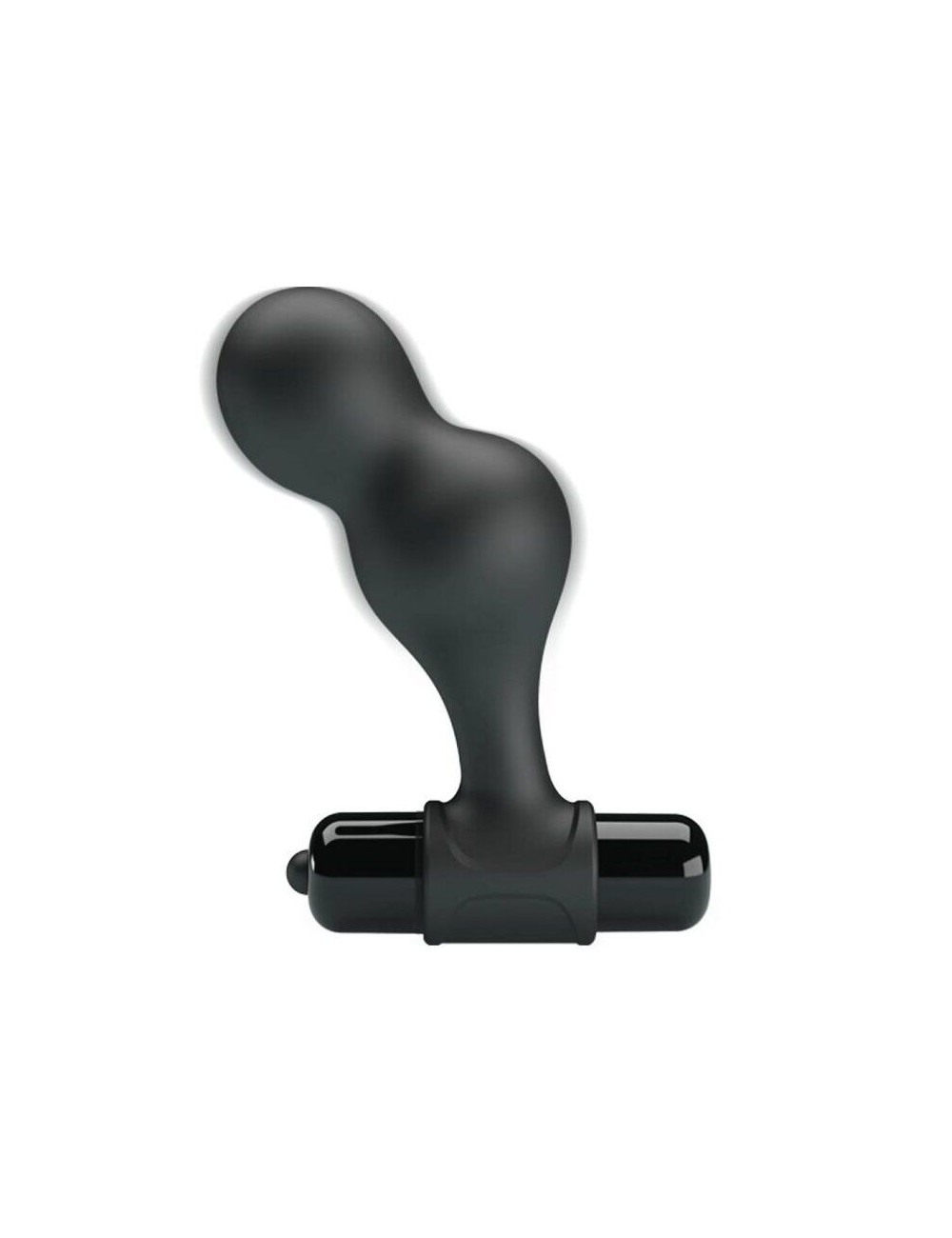 MR PLAY - PLUG ANALE VIBRANTE IN SILICONE NERO MR PLAY - PLUG ANALE VIBRANTE IN SILICONE NERO