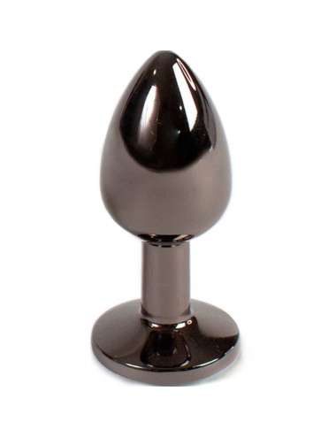 SECRET PLAY - BUTT PLUG GUNMETAL MISURA PICCOLA 7 CM