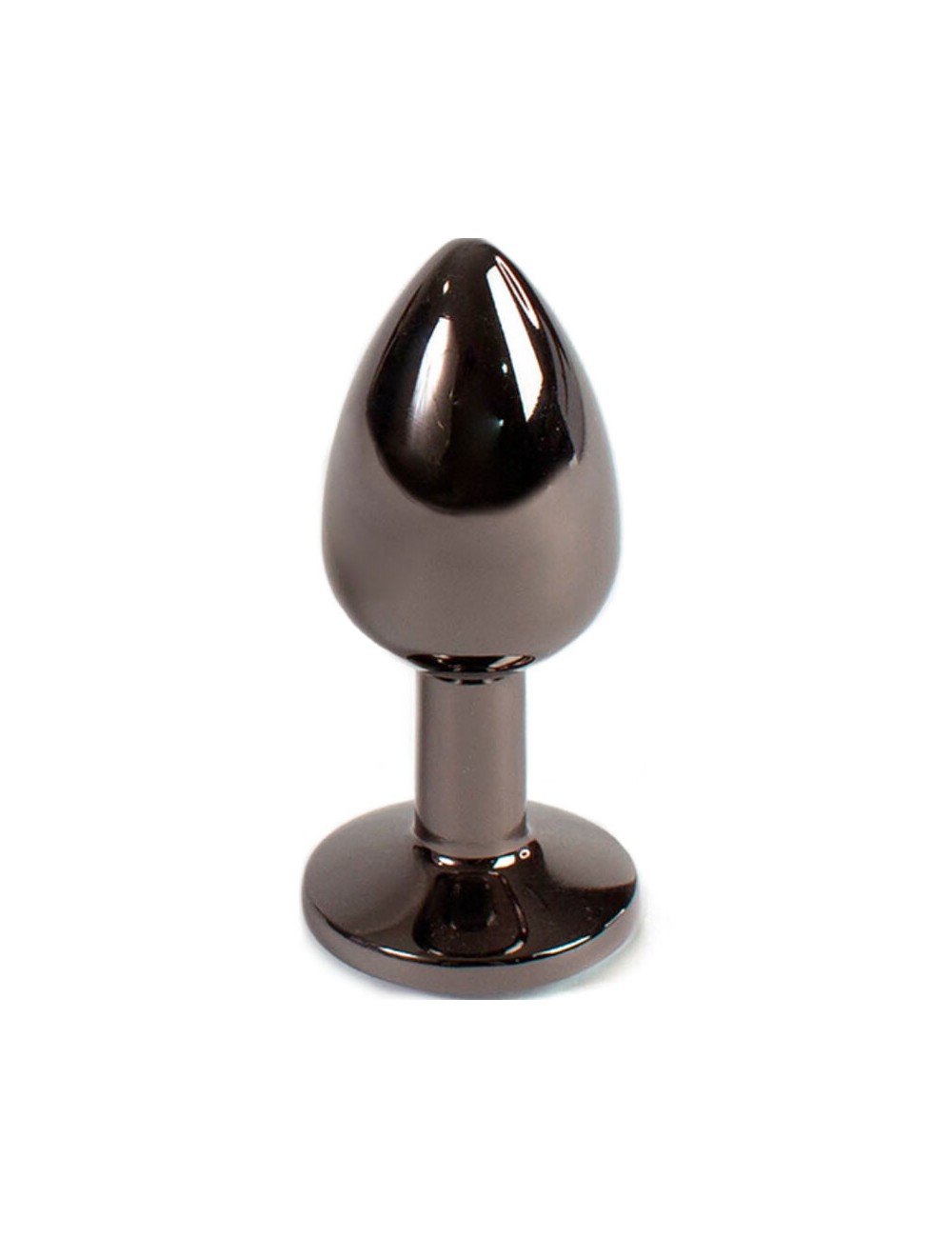 SECRET PLAY - BUTT PLUG GUNMETAL MISURA PICCOLA 7 CM