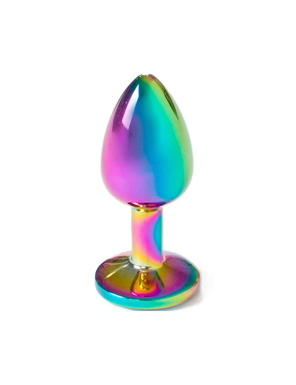 SECRET PLAY - BUTT PLUG IN METALLO RAINBOW MISURA PICCOLA 7 CM SECRET PLAY - BUTT PLUG IN METALLO RAINBOW MISURA PICCOLA 7 CM