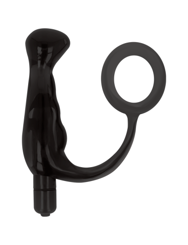 VIBRATORE DI GIOCATTOLI addicted PROST TICO NERO 10 CM