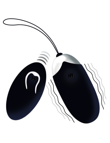 UOVO VIBRANTE INTENSE FLIPPY II CON TELECOMANDO NERO