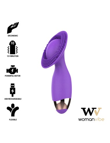 WOMANVIBE STIMOLATORE PER CUCCIOLI IN SILICONE RICARICABILE