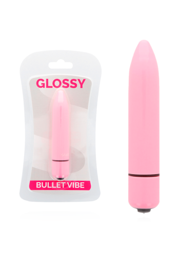 GLOSSY THIN VIBRADOR ROSA