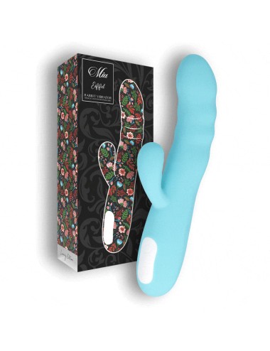 VIBRATORE ROTANTE MIA EIFFEL BLU TURCHESE