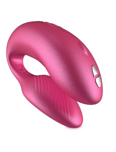 VIBRATORE PER COPPIE WE VIBE CHORUS CON CONTROLLO SQUEEZE - ROSA