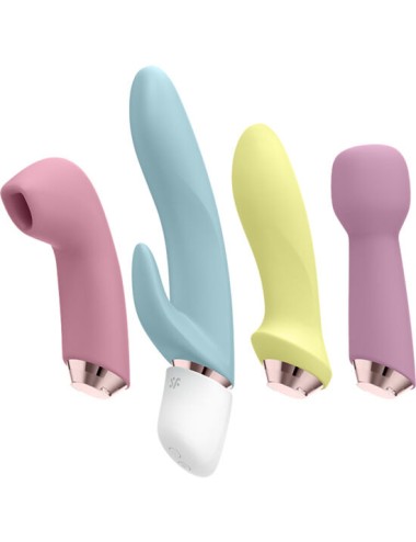SATISFYER MARVELOUS FOUR - SET VIBRATORE E IMPULSO D''ARIA