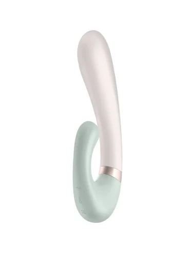 SATISFYER HEAT WAVE VIBRATOR APP - WHITE