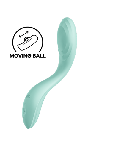 VIBRATORE G-SPOT SATISFYER RRROLLING PLEASURE - VERDE