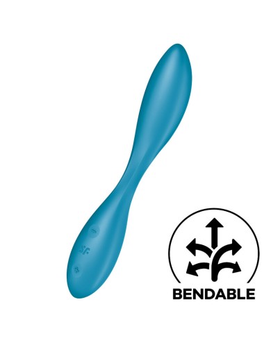 MULTI VIBRATORE SATISFYER G-SPOT FLEX 1 - BLU