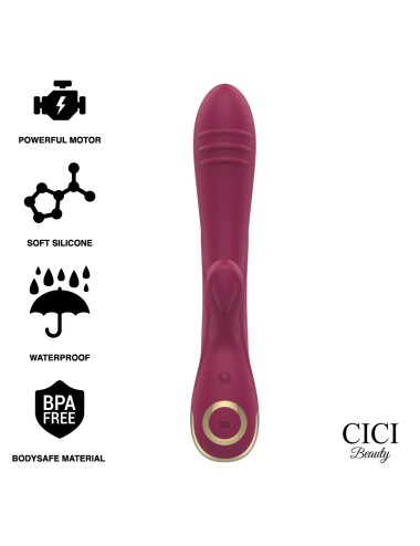 VIBRATORE CONIGLIO IN SILICONE PREMIUM CICI BEAUTY