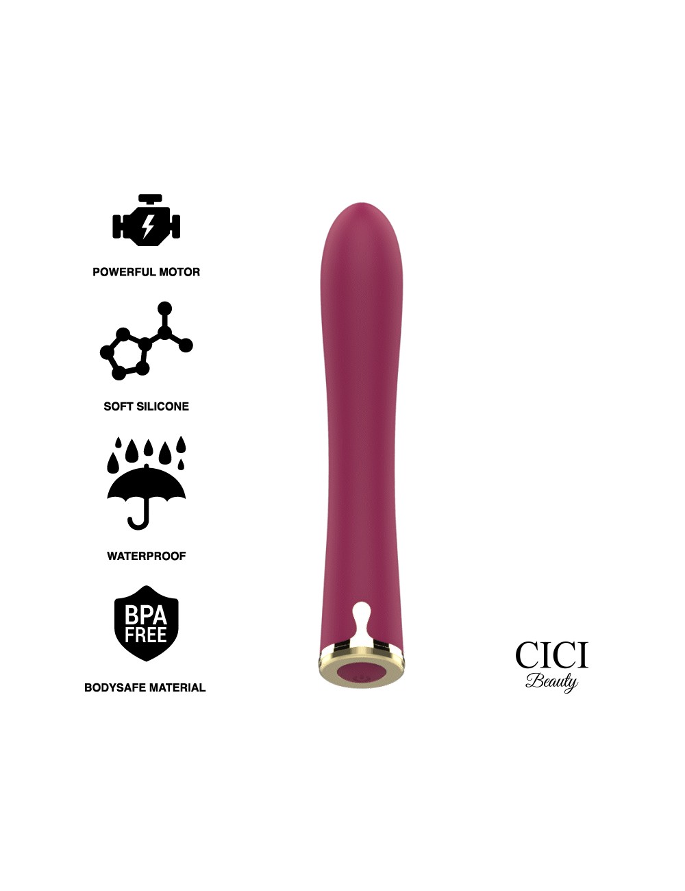 CICI BEAUTY PREMIUM SILICONE PUSH BULLET CICI BEAUTY PREMIUM SILICONE PUSH BULLET