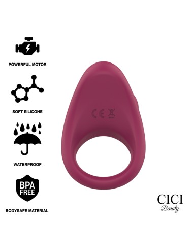 ANELLO VIBRANTE IN SILICONE PREMIUM CICI BEAUTY