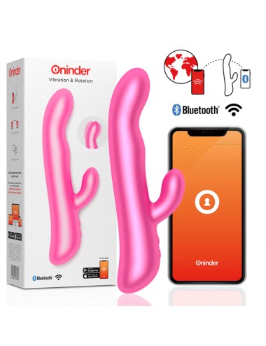 ONINDER VIBRAZIONE E ROTAZIONE ROSA - APP GRATUITA