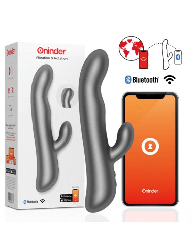 ONINDER VIBRAZIONE E ROTAZIONE NERO - APP GRATUITA