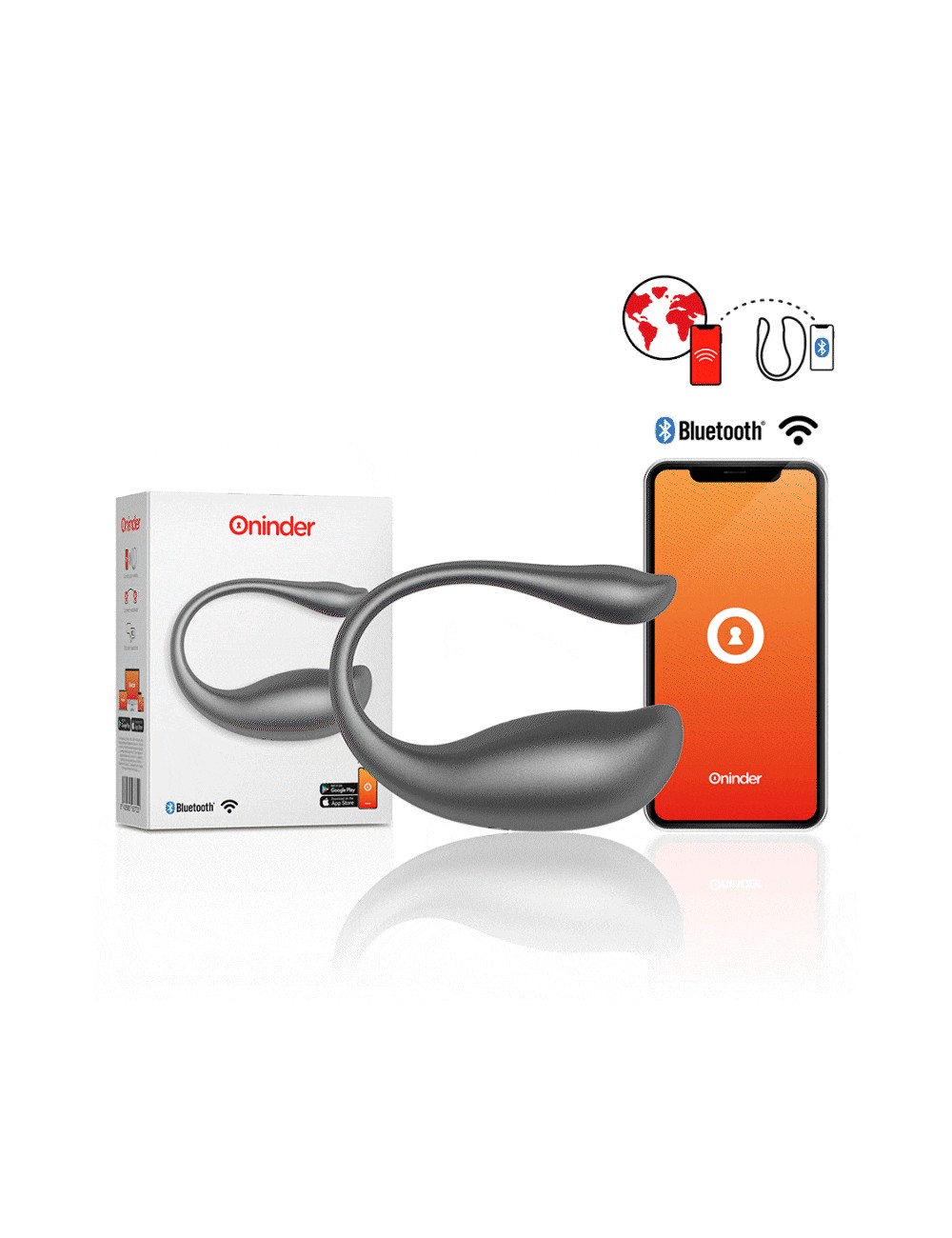 ONINDER UOVO VIBRANTE BLACK - APP GRATUITA