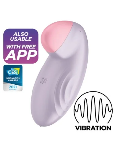 VIBRATORE SATISFYER TROPICAL TIP - LILLA