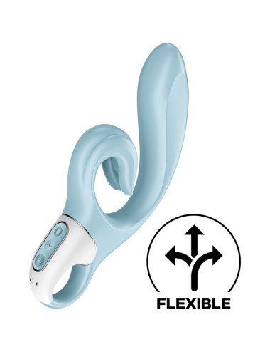 SATISFYER LOVE ME RABBIT VIBRATION - BLU
