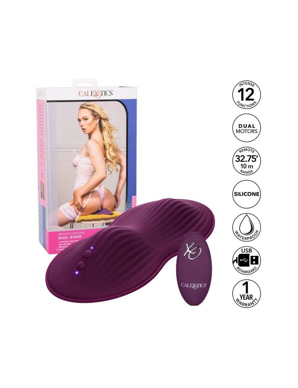 CALIFORNIA EXOTICS TELECOMANDO DUAL RIDER