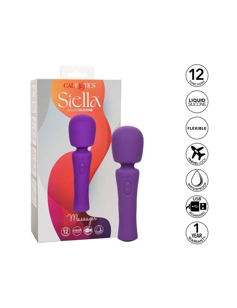 CALIFORNIA EXOTICS STELLA MASSAGGIATORE VIOLA CALIFORNIA EXOTICS STELLA MASSAGGIATORE VIOLA
