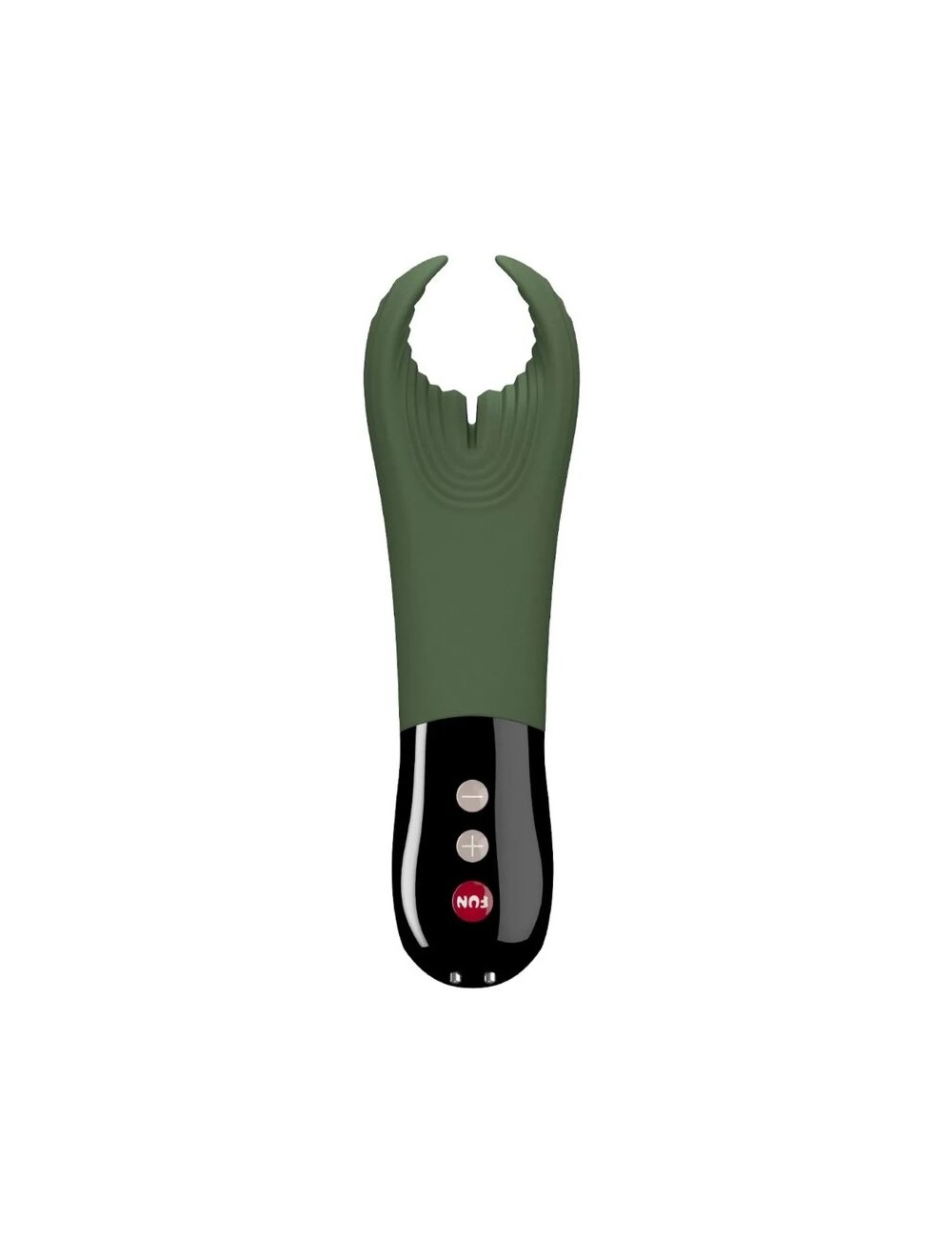 FUN FACTORY - MANTA MASTURBATOR DEEP MOSS GREEN & BLACK FUN FACTORY - MANTA MASTURBATOR DEEP MOSS GREEN & BLACK