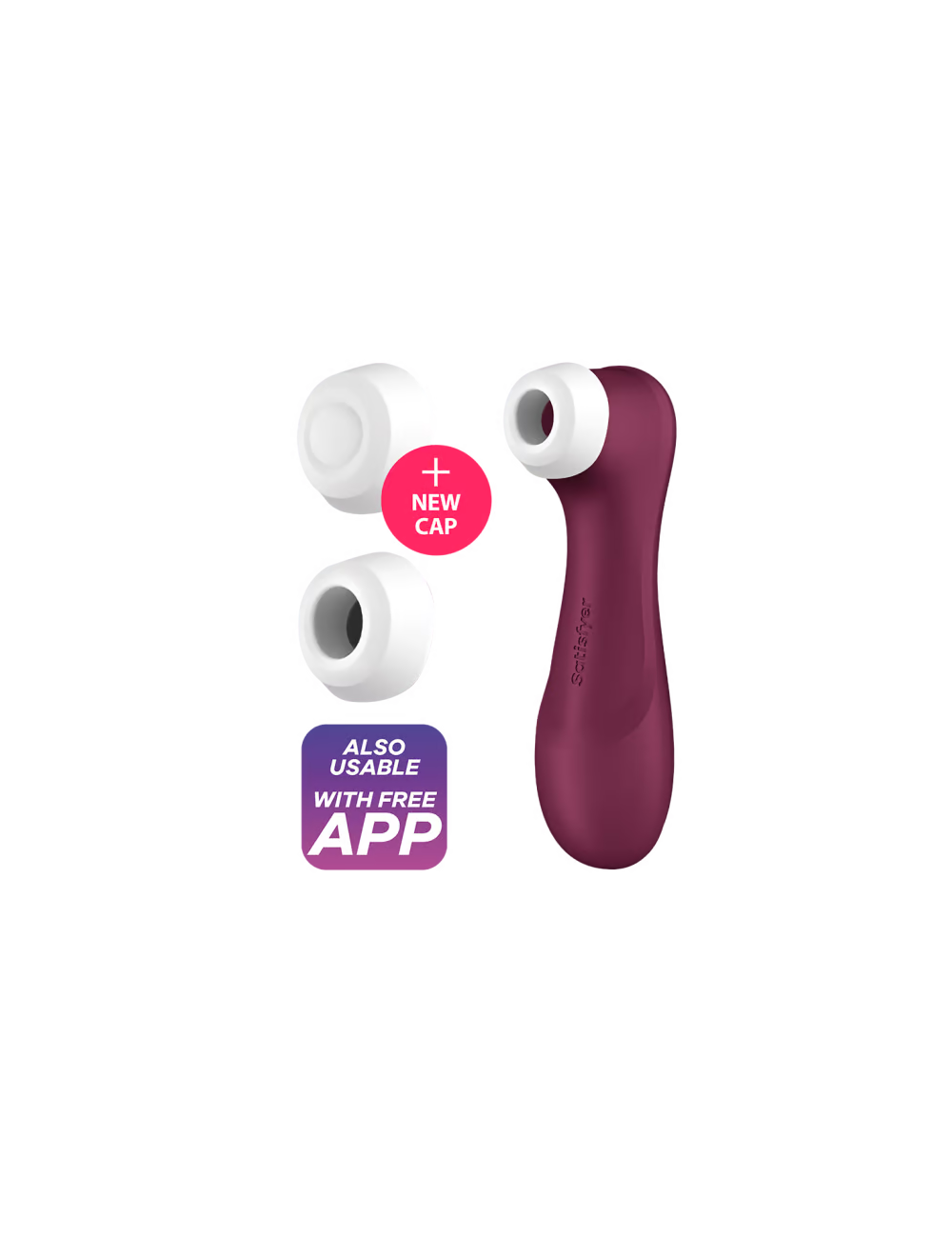 SATISFYER PRO 2 GENERACI N 3 - VINO ROSSO BLUETOOTH & APP SATISFYER PRO 2 GENERACI N 3 - VINO ROSSO BLUETOOTH & APP