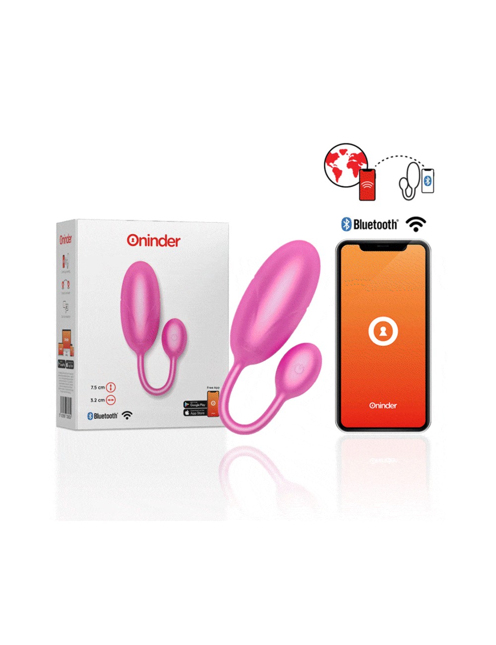 ONINDER - UOVO VIBRANTE TOKYO ROSA 7