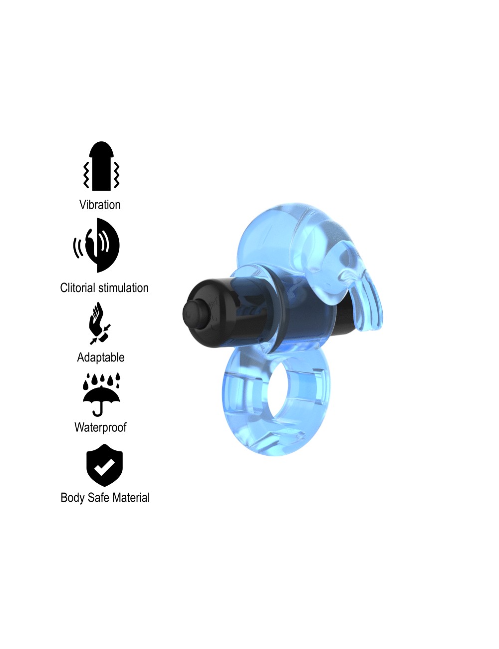 ANELLO VIBRANTE INTENSE - FRY BLU ANELLO VIBRANTE INTENSE - FRY BLU