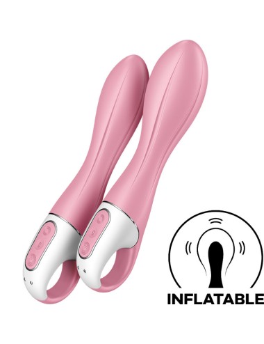 SATISFYER - VIBRATORE A POMPA ARIA 2 ROSA ANTICO