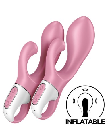 SATISFYER - AIR PUMP BUNNY 2 ROSA ANTICO