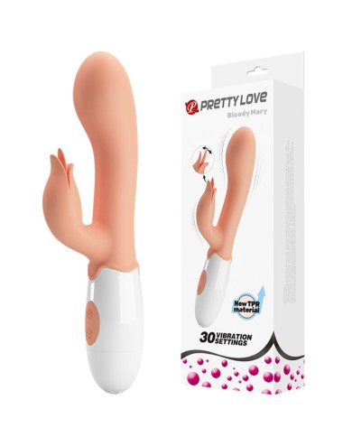 PRETTY LOVE - VIBRATORE BLOODY MARY CON STIMOLATORE