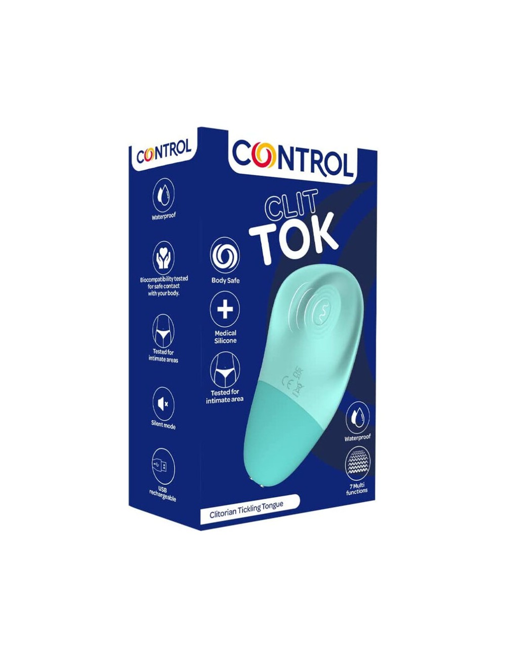 CONTROLLO - CLIT TOK RICARICABILE CL TORIS STIMOLATORE LINGUA