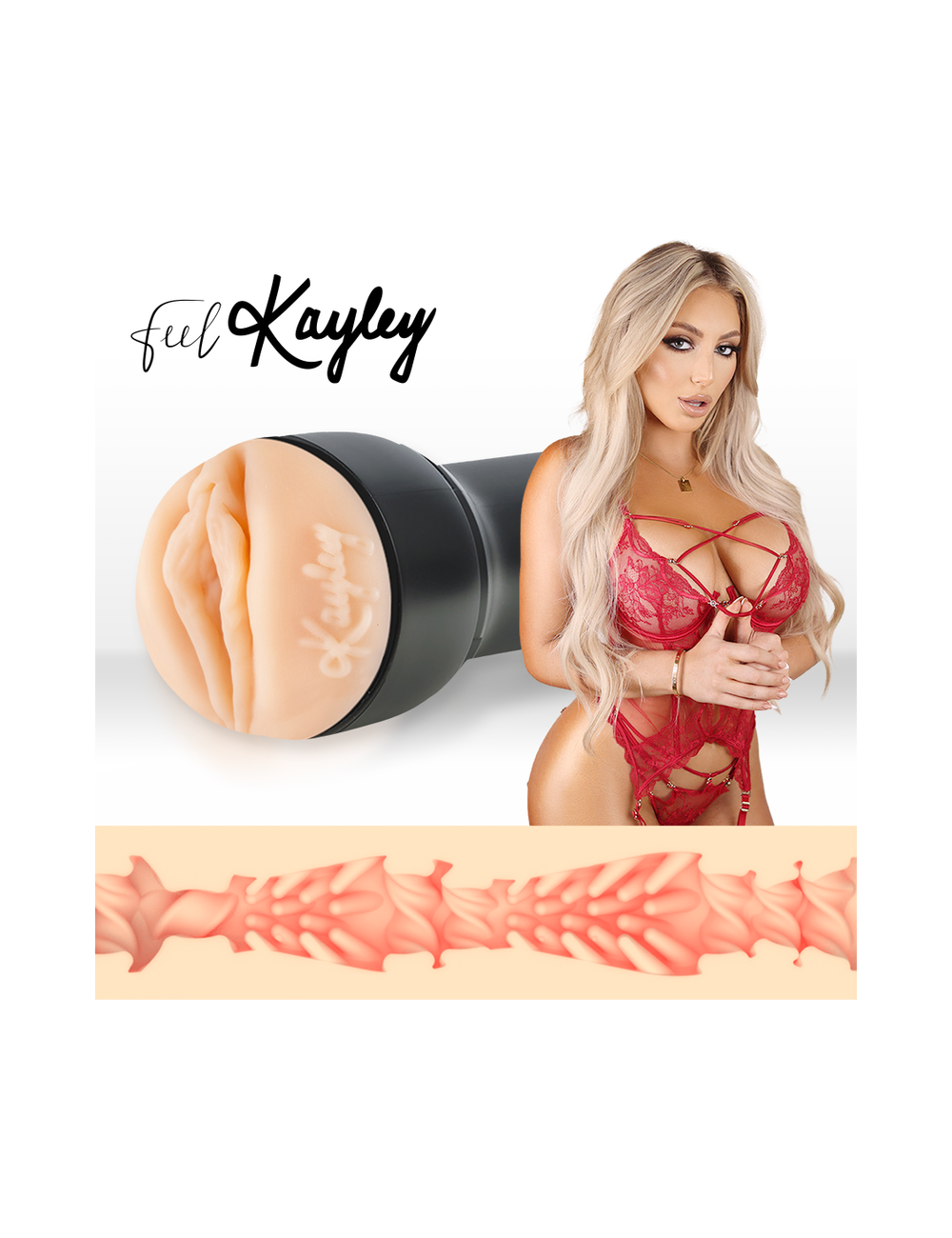 KIIROO - FEEL KAYLEY GUNNER DI KIIROO STARS COLLECTION STROKERS