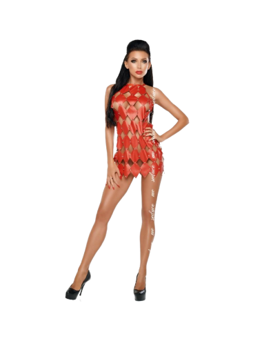 ABITO ME-SEDUCE GWEN CON SCHIENA NUDA ROSSO L / XL