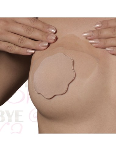 BYE-BRA SOLLEVATORE DEL SENO + COPPA IN SILICONE COPPIA NIPLES FH