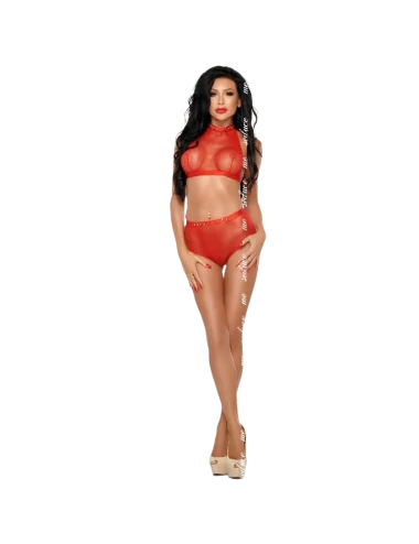 SET MONA ME-SEDUCE ROSSO L / XL