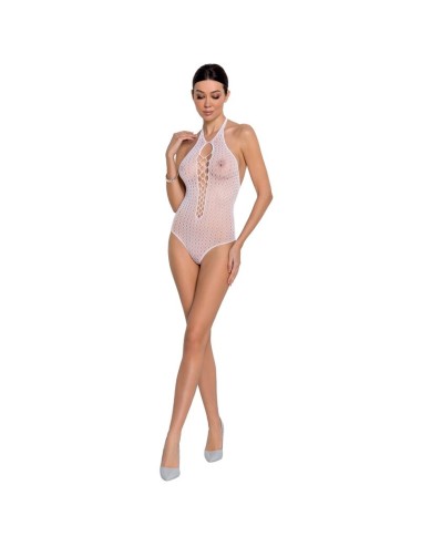 BODYSTOCKING PASSION WOMAN BS088 - BIANCO TAGLIA UNICA