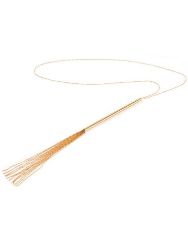 COLLANA CON FRUSTA A CATENA METALLICA MAGNIFIQUE