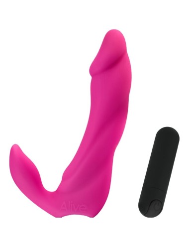 ALIVE - DILDO VIBRATORE BIFUN PRO ROSA 14