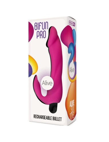 ALIVE - DILDO VIBRATORE BIFUN PRO ROSA 14